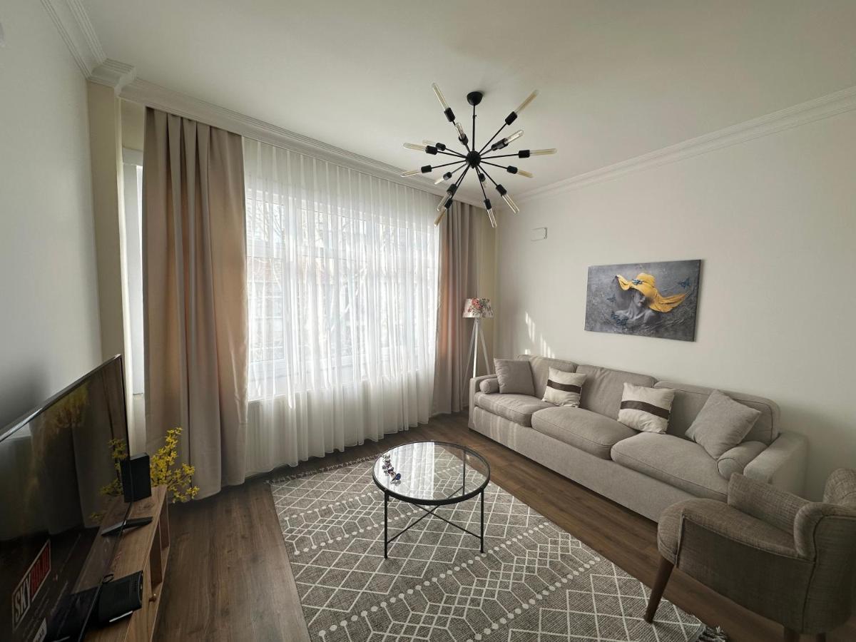 Center Of City In Besiktas 2 Plus 1 With 2 Bathroom And 3 Air Conditioner Istanbulská provincie Exteriér fotografie